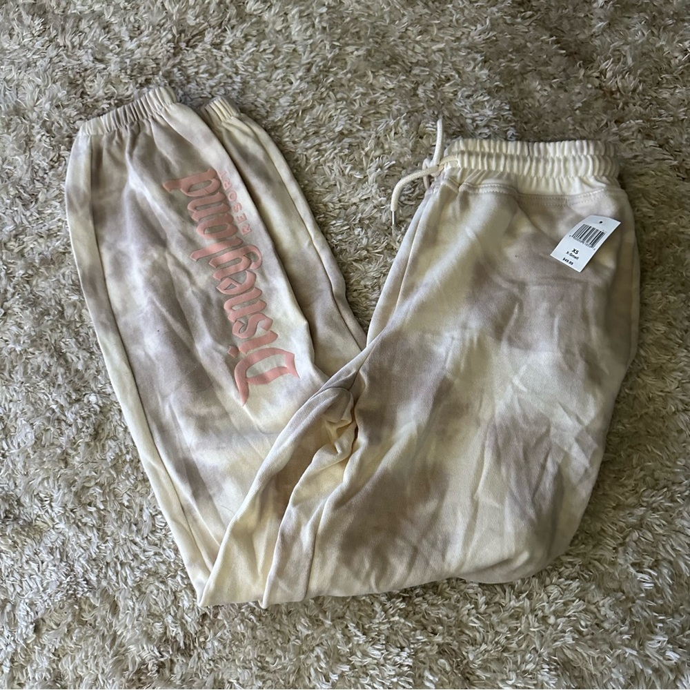 NEW Disneyland Marble Joggers Sweatpants